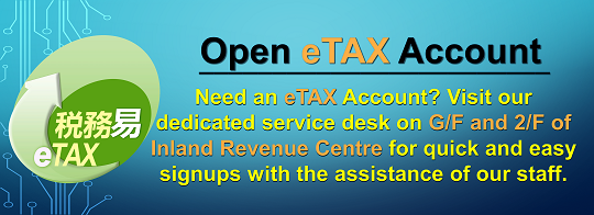 Open eTAX Account