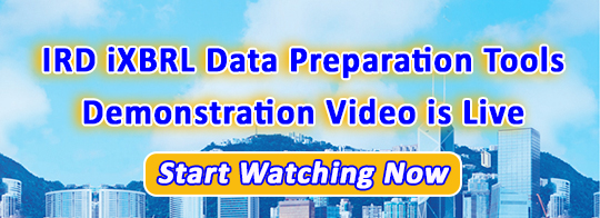 Videos on use of the IRD iXBRL Data Preparation Tools