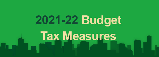 2021-22 Budget – Concessionary Measures