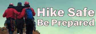 Hike Safe, Be Prepared